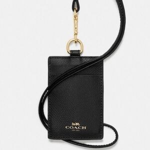 Coach ID LANYARD IN SIGNATURE CANVAS